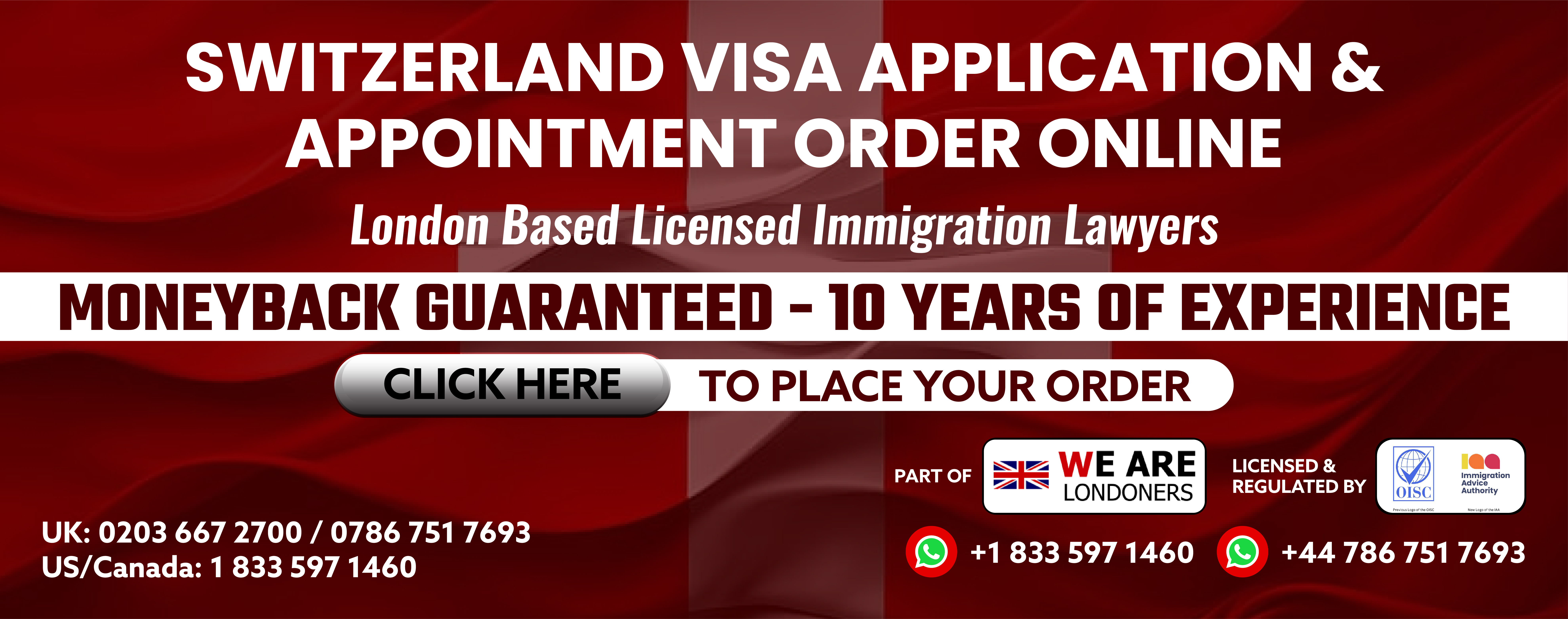 Switzerland Visa Agency